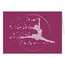 Butterfly Dancer Card