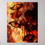 Butterfly Darkness Poster