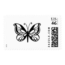 butterfly design postage