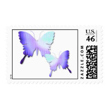 Butterfly Design Postage Stamp