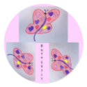 Butterfly design stickers
