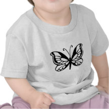 butterfly design tees