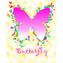 Butterfly design t-shirts