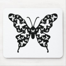 Butterfly Designer Ornamental Art Mouse Pad