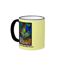 Butterfly Digital Art mugs