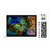 Butterfly Digital Art postage