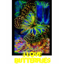 Butterfly Digital Art t-shirts
