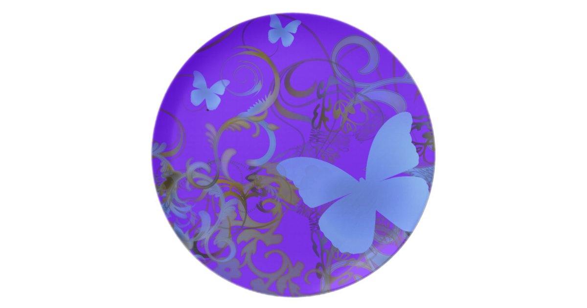 Butterfly Dinner Plates Zazzle
