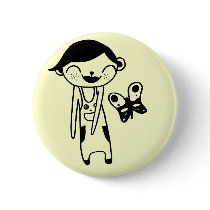 butterfly doll buttons by anacletocold butterfly doll buttons