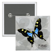 Butterfly - Dots - Button buttons