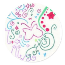 Butterfly Dream stickers by sammimlamv Butterfly Dream stickers