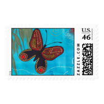 Butterfly Dreaming Postage Stamps