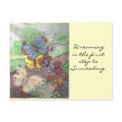 Butterfly Dreaming Postcard postcard
