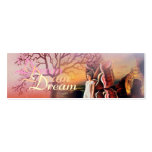 Butterfly Dreams Bookmarker Business Card Template