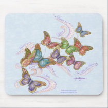 Butterfly Dreams Mousepad mousepads
