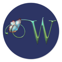 Butterfly Dreams W Round Stickers