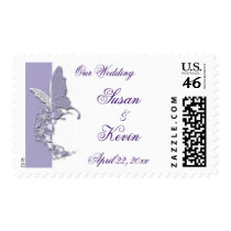 Butterfly Dreams Wedding postage
