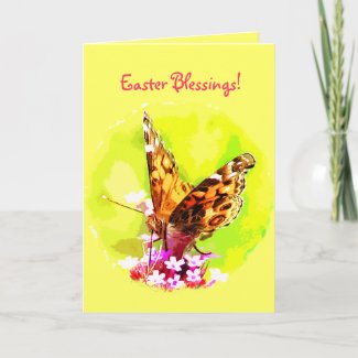 Butterfly Easter Greeting Cards