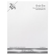 Butterfly Effect Art Letterhead