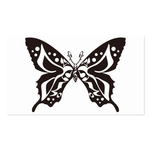 Butterfly_Effect Business Card Template (back side)