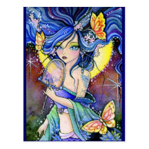 Butterfly Enchantress - Postcard