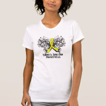 Butterfly Ewing Sarcoma Awareness Tee Shirts