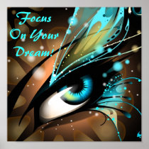 Butterfly Eye, FocusOn YourDream! Canvas Art Print