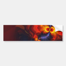 Butterfly Eyes - Violet & Gold Wings Bumper Sticker
