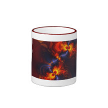 Butterfly Eyes - Violet & Gold Wings Mug