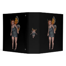 Butterfly Fairy Avery Binder