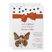 Butterfly Fairy Baby Shower Invitation