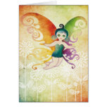 butterfly fairy greeting card