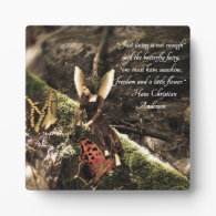 Butterfly Fairy Hans Christian Anderson Plaque