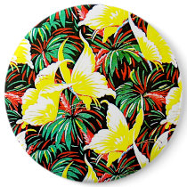 Butterfly Fashion Button Pin Yellow by INTHEPRESENT Butterfly Fashion Button Pin Yellow