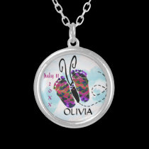 BUTTERFLY FEET necklaces