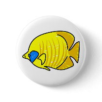 butterfly fish buttons by prawny butterfly fish buttons
