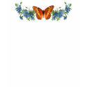 Butterfly Floral t shirt