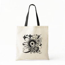 Butterfly Flower Ornament Design Art bags