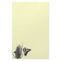 Butterfly Flower Stationery