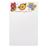 Butterfly &amp; Flower Stationery by SharonRhea