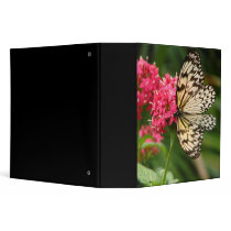 Butterfly Flowers 1 Vinyl Binders