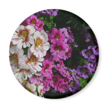 Butterfly Flowers Magnet