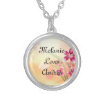 Butterfly & Flowers Necklace