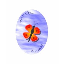 Butterfly Flutterby T-shirt by Angelas_Designs Butterfly Flutterby T-shirt
