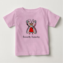Butterfly flutterby t-shirts