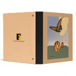 Butterfly flying with spheres Binder