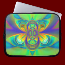 Butterfly Fractal Laptop Sleeve laptop sleeves