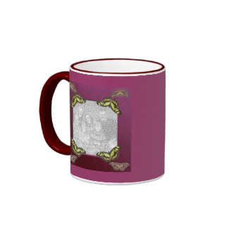 Butterfly Frame mug