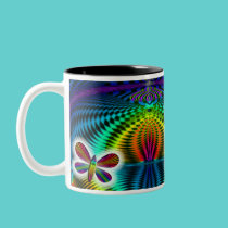 Butterfly Freakout Mug mugs