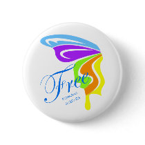 Butterfly Free buttons